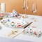 150 Pcs Floral Party Supplies, 50 Pcs Floral Paper Plates 11 Inch and 100 Pcs Wildflower Paper Napkins 13 Inch Butterfly Disposable Plates for Summer Tea Party